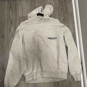 Essentials hoodie, oatmeal